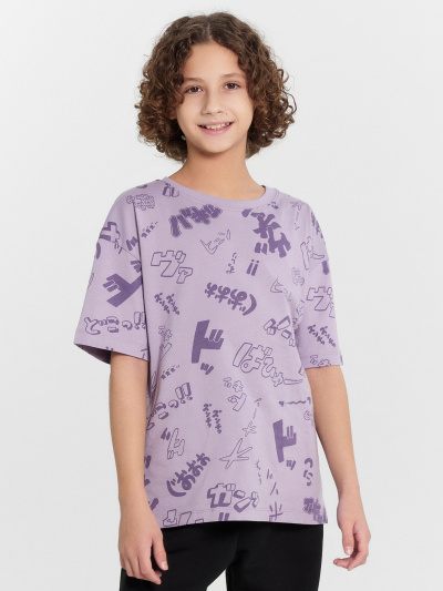 Футболка Mark Formelle 113384/24-27420П-0 текст_на_лаванде - фото 48