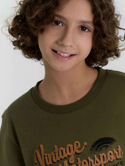 Футболка Mark Formelle 113433/24-26096П-0 темная_олива_печать_1_сл_на_пол - фото 34