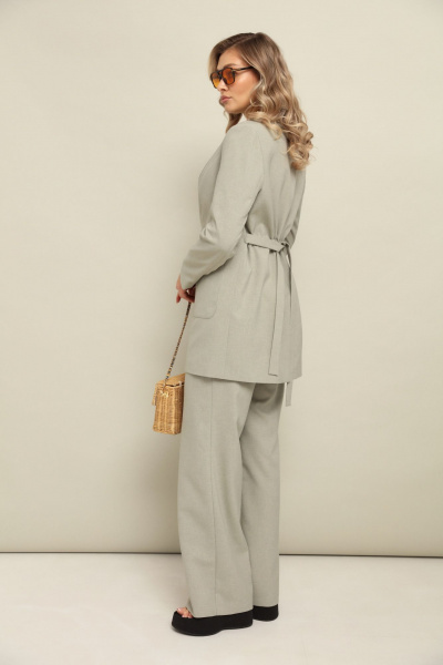 Брюки, жакет, топ LM К127048 беж - фото 2