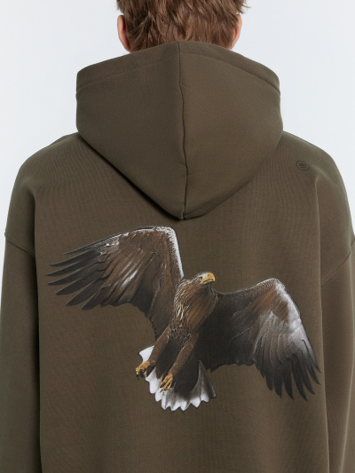 Худи Mark Formelle 121878-1/24-4385П-7П табак_печать_1_сл_на_пол_3_сл_на_спинке - фото 45