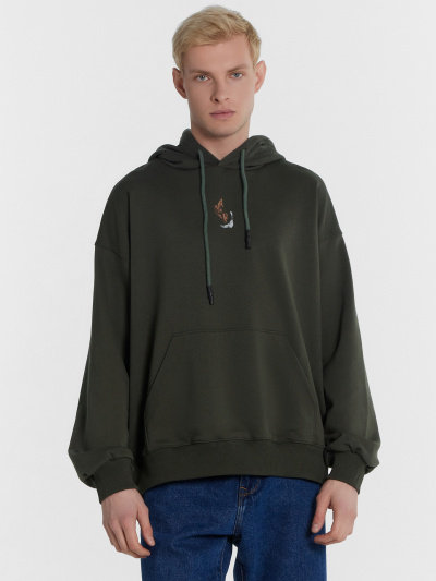 Худи Mark Formelle 121878/24-4384П-7(3) т.хаки_печать_1_сл_на_пол_1сл_на_спинке - фото 39