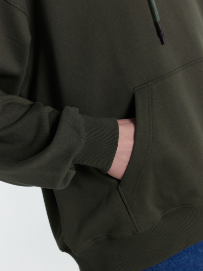 Худи Mark Formelle 121878/24-4384П-7(3) т.хаки_печать_1_сл_на_пол_1сл_на_спинке - фото 44