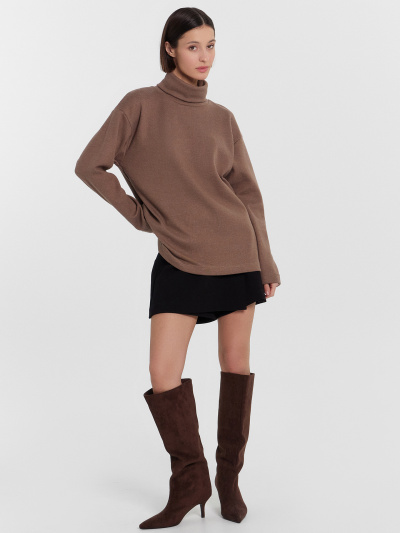 Джемпер Mark Formelle 122899/24-33361Ц-26 кофейный_меланж_5364_D - фото 51