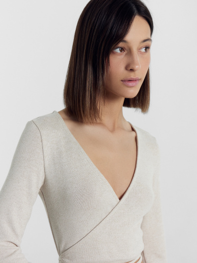 Джемпер Mark Formelle 122927/24-30122Ц-8 св.бежевое_мулине - фото 35