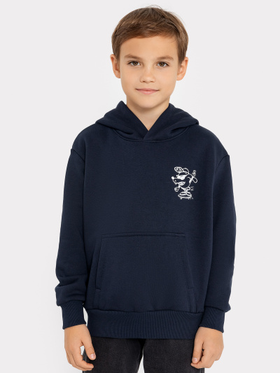 Худи Mark Formelle 123406/22/20742П-7П т.синий_печать_1_сл_на_пол - фото 53