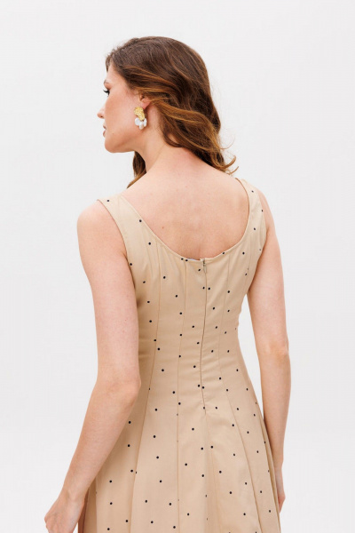 Платье ERTANNO 2112 бежевый - фото 6