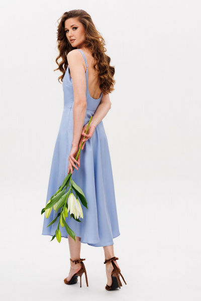 Платье ERTANNO 2123 голубой - фото 4