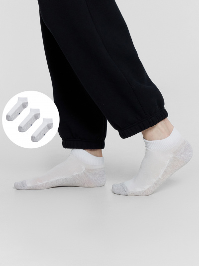 Носки Mark Formelle 131A-3050/253131A белый_св.серый_меланж_3_рис.3050 - фото 43