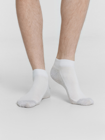 Носки Mark Formelle 131A-3050/253131A белый_св.серый_меланж_3_рис.3050 - фото 30