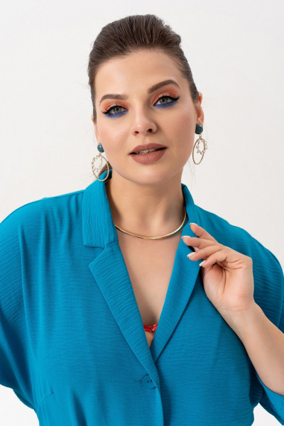 Брюки, жакет, топ Andina 3001-5 мурена - фото 10