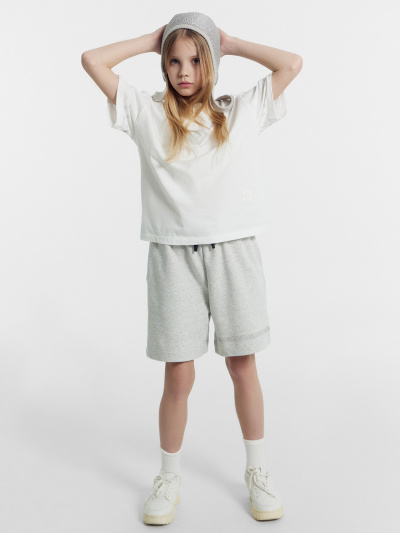 Шорты Mark Formelle 137740/24-27370П-7 серый_меланж_4306_А_печать_2_сл_на_ЛВ_дет_пер - фото 30