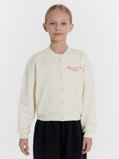 Бомбер Mark Formelle 167753/24-31419П-7 молочный_печать_2_сл_на_ЛВ_дет_пер - фото 31