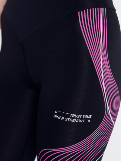 Леггинсы Mark Formelle 342283/24-26603Ц-2 черный_печать - фото 43