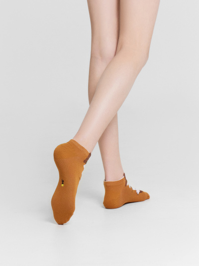 Носки Mark Formelle 406A-3182/B4-253406A кэмел_молочный_сер.меланж_рис.3182 - фото 23