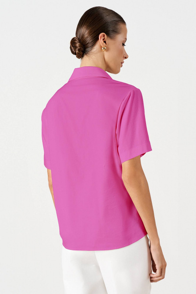 Блуза Nelva 23449 фуксия - фото 2