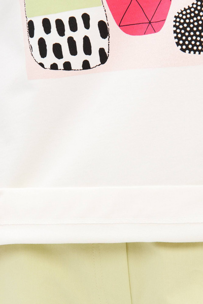 Свитшот Nelva 23462 молочный - фото 5