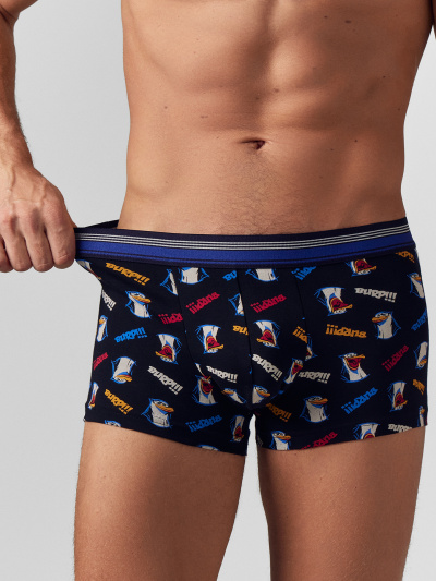 Трусы Mark Formelle 411124-2/25-4874П-5 прикольные_пингвины_глубокий_синий4 - фото 51
