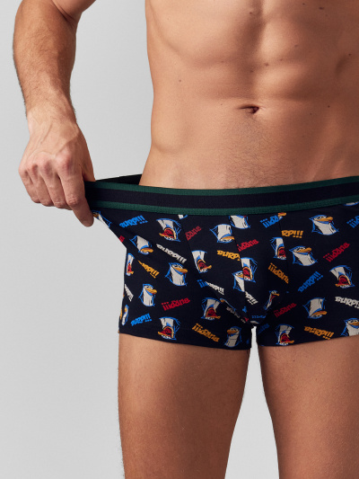 Трусы Mark Formelle 411124-2/25-4874П-5 прикольные_пингвины_глубокий_синий5 - фото 51