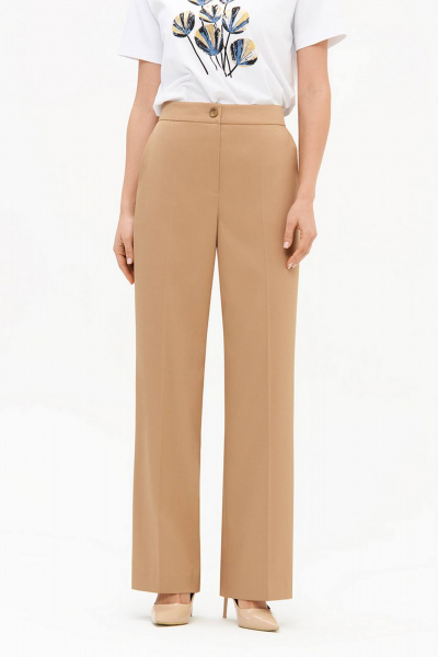Брюки Nelva 31229 бежевый - фото 1
