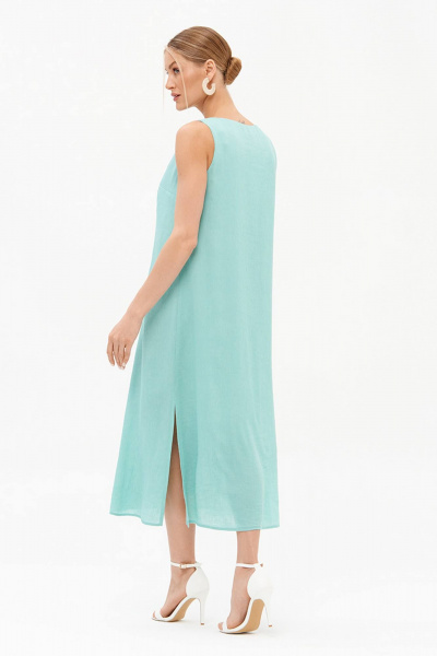Платье Nelva 51728 полынь - фото 2
