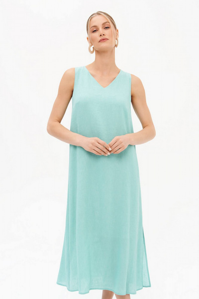 Платье Nelva 51728 полынь - фото 1