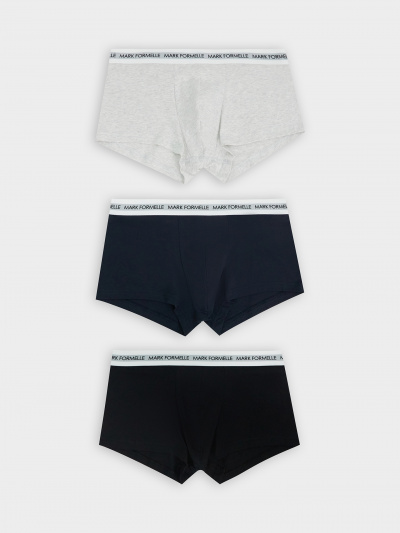 Трусы Mark Formelle 411124-3/24-4406Ц-5 серый_меланж_4306А_неви_черный - фото 38