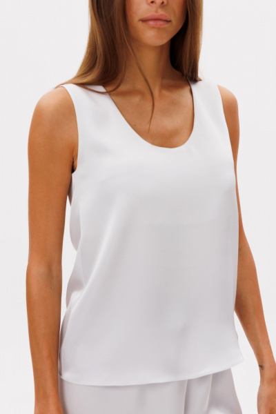 Брюки, топ THE NAME 2312 жемчуг - фото 4