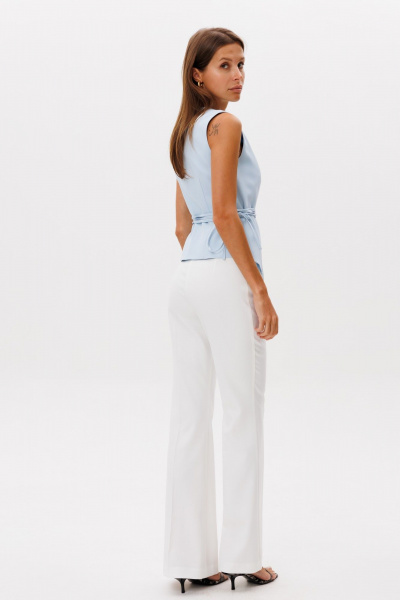 Брюки THE NAME 2318 молочный - фото 10