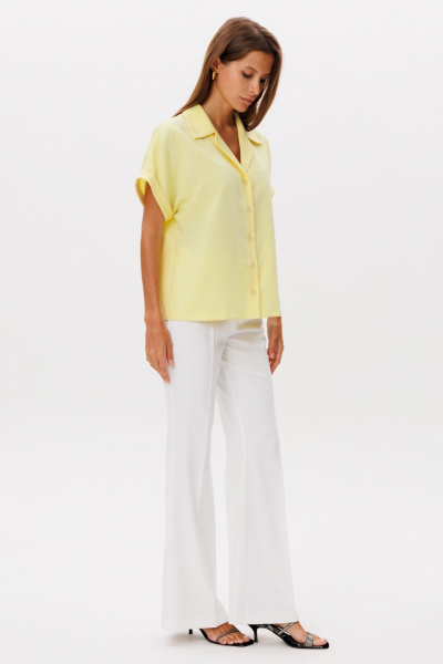 Брюки THE NAME 2318 молочный - фото 4