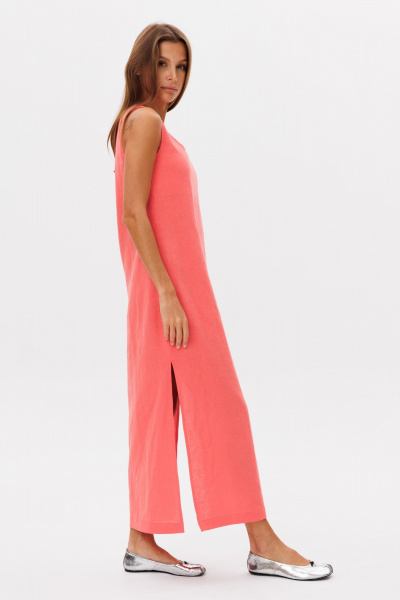 Платье THE NAME 2386 коралл - фото 8