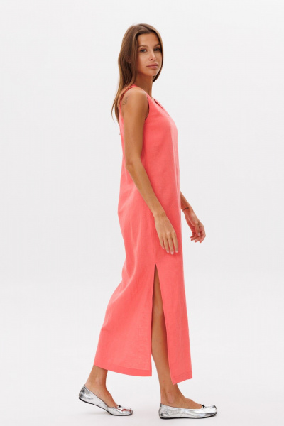 Платье THE NAME 2386 коралл - фото 7