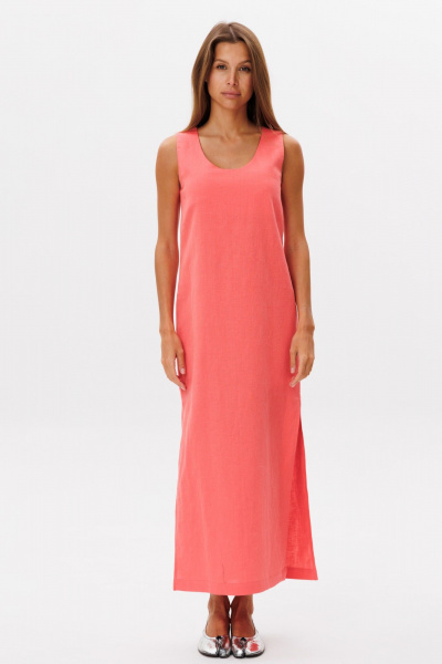 Платье THE NAME 2386 коралл - фото 1