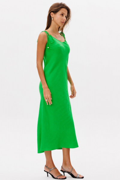 Сарафан THE NAME 2387 зеленый - фото 4