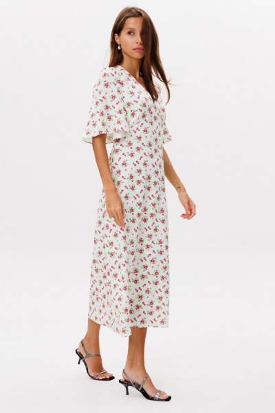 Платье THE NAME 2388 цветы - фото 9