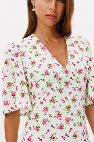 Платье THE NAME 2388 цветы - фото 4