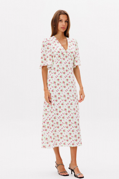 Платье THE NAME 2388 цветы - фото 1