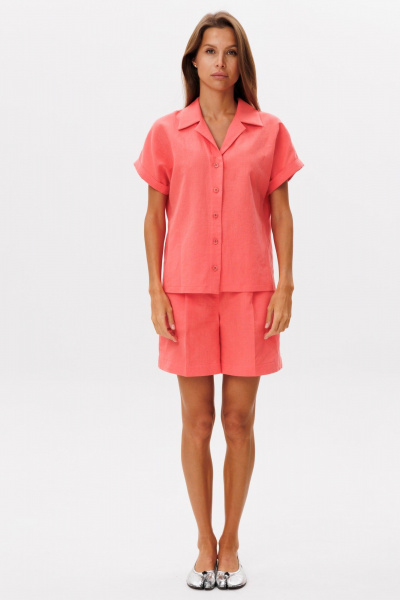 Шорты THE NAME 2389 коралл - фото 7