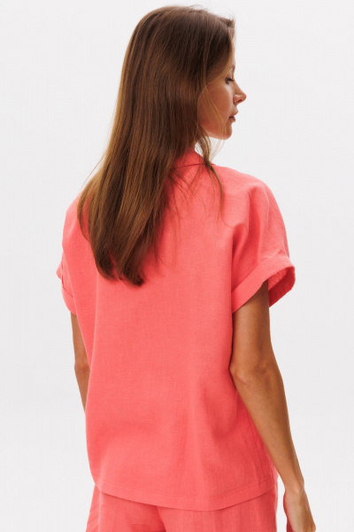 Блуза THE NAME 2390 коралл - фото 3