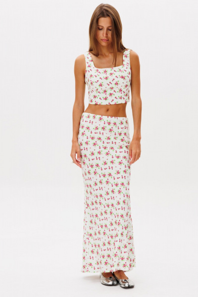 Юбка THE NAME 2391 цветы - фото 6