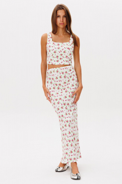 Юбка THE NAME 2391 цветы - фото 5