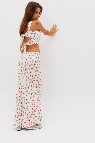 Топ THE NAME 2392 цветы - фото 9