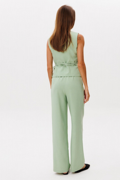 Брюки THE NAME 2393 оливка - фото 7