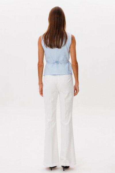 Жилет THE NAME 2399 голубой - фото 4