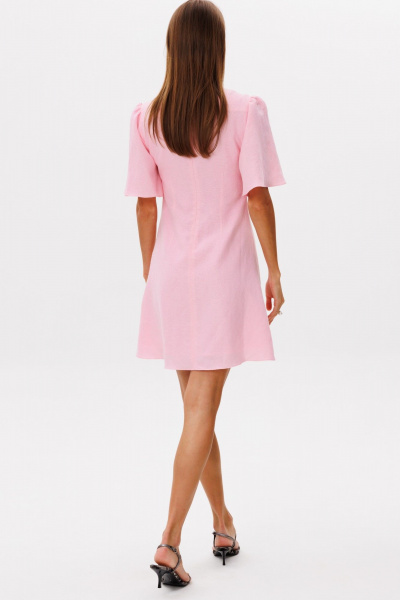 Платье THE NAME 2402 розовый - фото 6