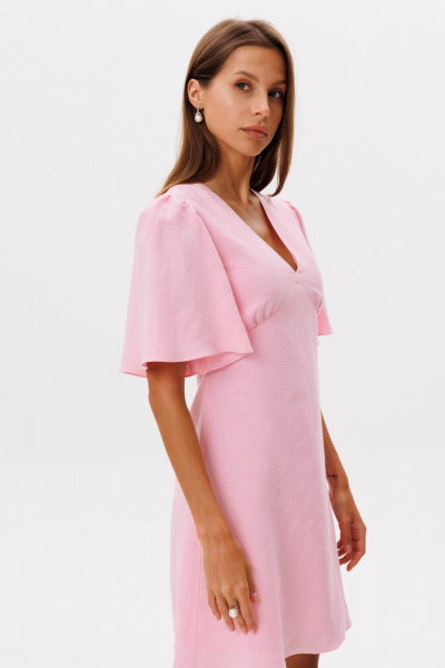 Платье THE NAME 2402 розовый - фото 3