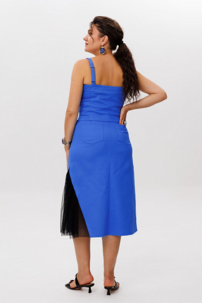 Юбка Anelli 1620 дельфиниум - фото 8