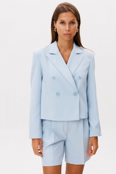 Жакет THE NAME 2405 голубой - фото 1