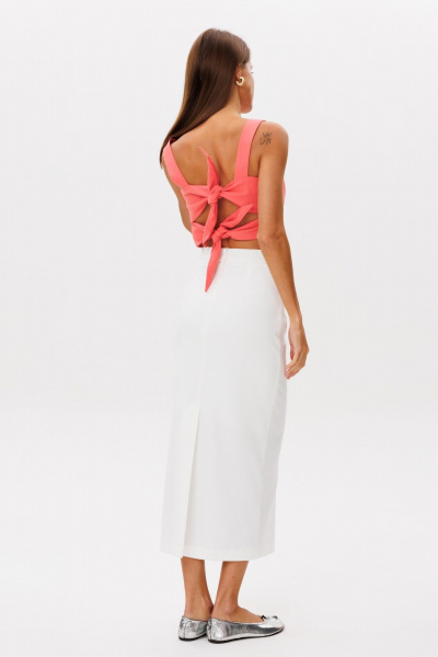 Юбка THE NAME 2411 молочный - фото 7