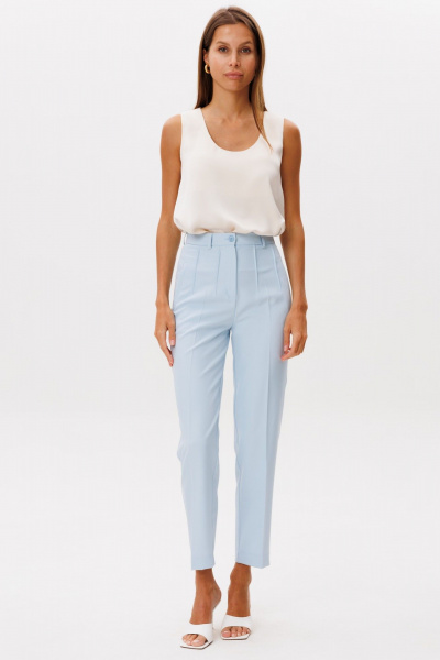 Брюки THE NAME 2412 голубой - фото 4