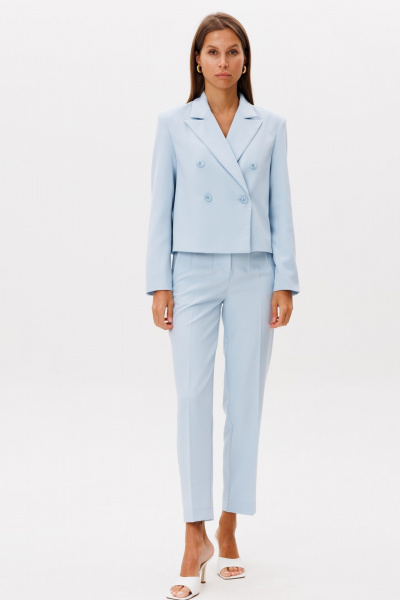 Брюки THE NAME 2412 голубой - фото 2